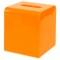 Square Orange Tissue Box Cover of Thermoplastic Resins